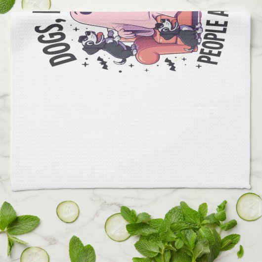 Spooky Halloween Dog Spooky Ghost (2) Geschirrtuch (Gefaltet)