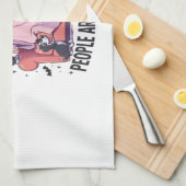 Spooky Halloween Dog Spooky Ghost (2) Geschirrtuch (Viertel Falte)