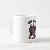 Spooky Halloween Dog Spooky Ghost 2 Kaffeetasse (Vorderseite Links)