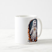 Spooky Halloween Doll Kaffeetasse (VorderseiteRechts)
