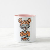 Spooky Halloween Doll Tasse (Zentrum)