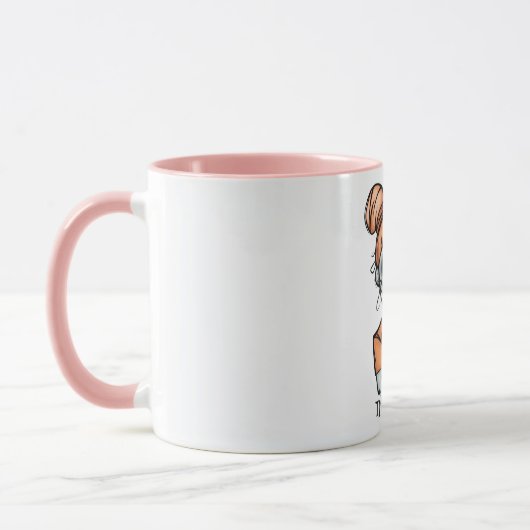 Spooky Halloween Doll Tasse (Links)