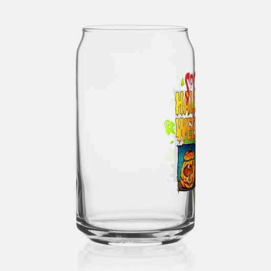 Spooky Halloween Dosenglas (Rechts)