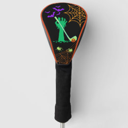 Spooky Halloween Driver Golf Headcover