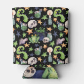 Spooky Halloween: Dunkles, von Hand Gezeichnet Mus Dosenkühler (Rückseite)