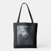 Spooky Halloween Eclipse Greetings Tasche (Rückseite)