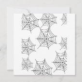 Spooky Halloween Einladung (Rückseite)