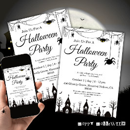 Spooky Halloween Einladung