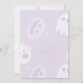 Spooky Halloween Einladung, Halloween-Party Einladung (Rückseite)