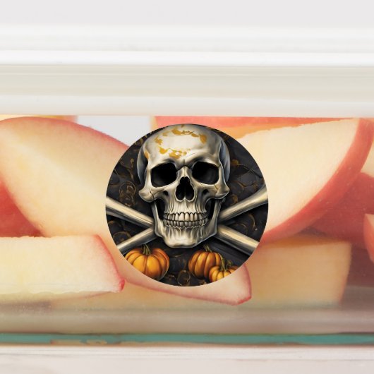 Spooky Halloween Etiketten (Befestigt)