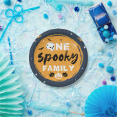 Spooky Halloween Familie Matching Trick oder Treff Pappteller (Party)