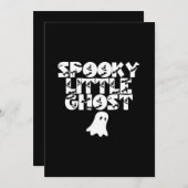 Spooky Halloween Feiertagskarte (Vorne/Hinten)