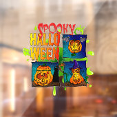 Spooky Halloween Fensteraufkleber (Blatt 2)