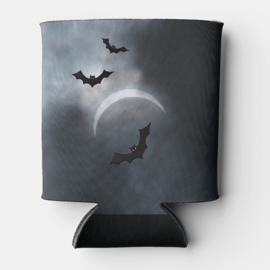 Spooky Halloween-Fledermäuse in Eclipse Dosenkühler (Vorderseite)
