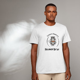 Spooky Halloween Fledermaustag in Disgua T-Shirt