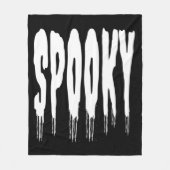 SPOOKY HALLOWEEN FLEECEDECKE (Vorderseite)