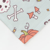 Spooky Halloween Fleecedecke (Ecke)