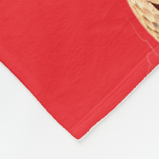 Spooky Halloween fun graphic personalised golf Fleecedecke (Ecke)