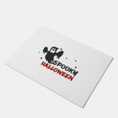 Spooky Halloween Fußmatte (Schrägansicht)