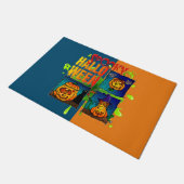 Spooky Halloween Fußmatte (Schrägansicht)