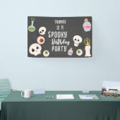 Spooky halloween Geburtstagsparty Banner (Messe)