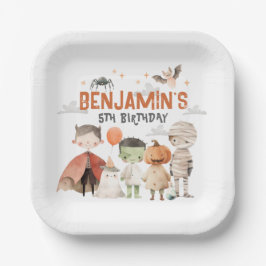 Spooky Halloween Geburtstagsparty Paper Teller