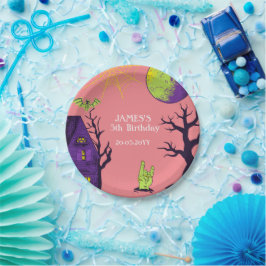 Spooky Halloween Geburtstagsparty Pappteller