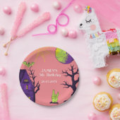 Spooky Halloween Geburtstagsparty Pappteller (Party)