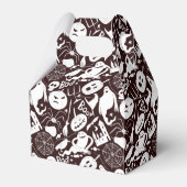 Spooky Halloween Gefallen Box Geschenkschachtel (Rückseite)