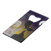 Spooky Halloween Geldbeutel Flaschenöffner (Vorderseite Schrägansicht)