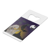 Spooky Halloween Geldbeutel Flaschenöffner (Rückseite Schrägansicht)