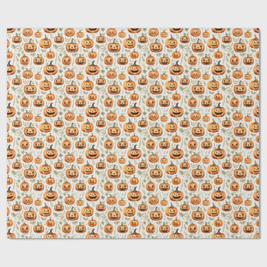 Spooky Halloween Geschenkpapier (Flach)