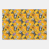 Spooky Halloween Geschenkpapier Set (Vorderseite 3)