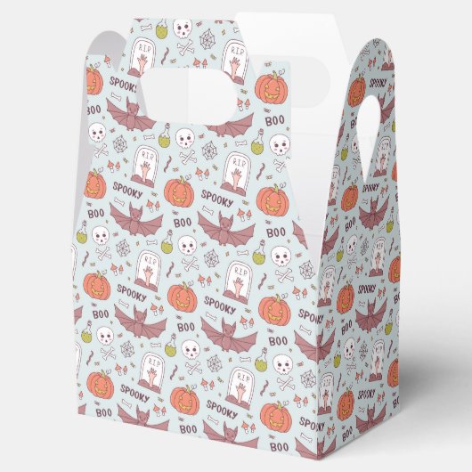 Spooky Halloween Geschenkschachtel (Geöffnet)