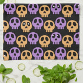 Spooky Halloween Geschirrtuch (Gefaltet)