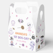 Spooky Halloween Ghost 1. Geburtstag Party Geschenkschachtel (Geöffnet)