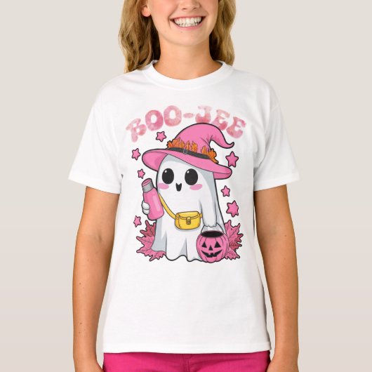 Spooky Halloween Ghost Boo-Jee Spooky Jahreszeit T-Shirt (Vorderseite)