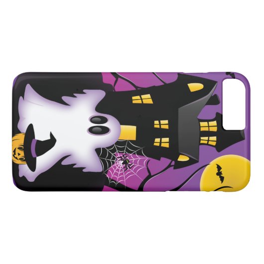 Spooky Halloween Ghost Case-Mate iPhone Hülle (Rückseite (Horizontal))