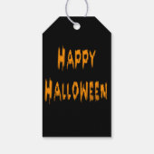 Spooky Halloween Ghost Cat Bat Spuk House Geschenkanhänger (Rückseite)