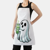 Spooky Halloween Ghost Drink Matcha Drink Schürze (InSitu)