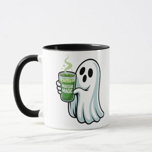 Spooky Halloween Ghost Drink Matcha Drink Tasse (Links)