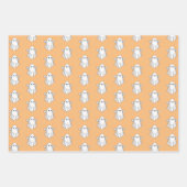 Spooky Halloween Ghost Geschenkpapier Set (Vorderseite 2)