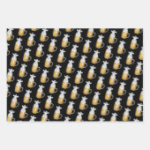 Spooky Halloween Ghost Geschenkpapier Set (Vorderseite)