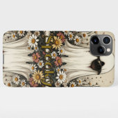 Spooky Halloween Ghost iPhone Hülle (Rückseite (Horizontal))