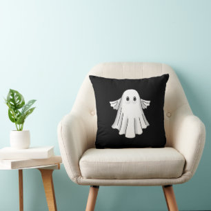 Spooky Halloween Ghost Kissen