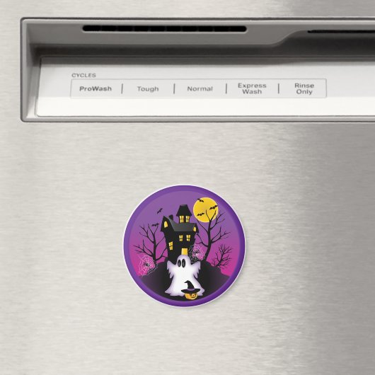 Spooky Halloween Ghost Magnet (In Situ (Geschirrspüler))