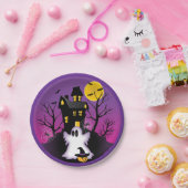 Spooky Halloween Ghost Pappteller (Party)