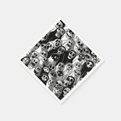 Spooky Halloween Ghost Serviette (Ecke)
