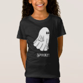 Spooky Halloween Ghost T-Shirt (Vorderseite)