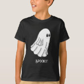 Spooky Halloween Ghost T-Shirt (Vorderseite)